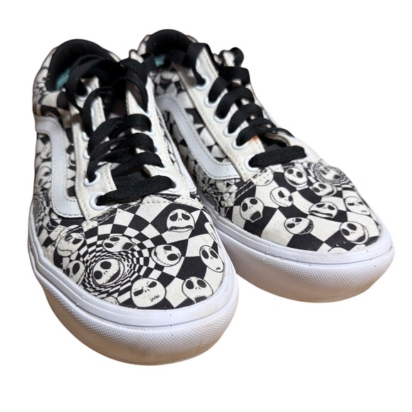 Vans Shoes - Vans Old Skool Nightmare Before Christmas Jack Skellington Checkerboard 7M 8.5W